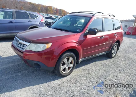 2012 Subaru Forester 2.5X from USA, damaged, VIN JF2SHABC2CH418503